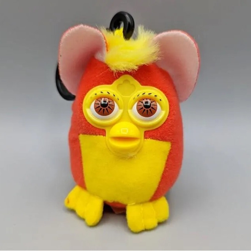 Vintage McDonalds Furby Keychain / Furby Key Chain / Year 2000 / Retro Toy /
